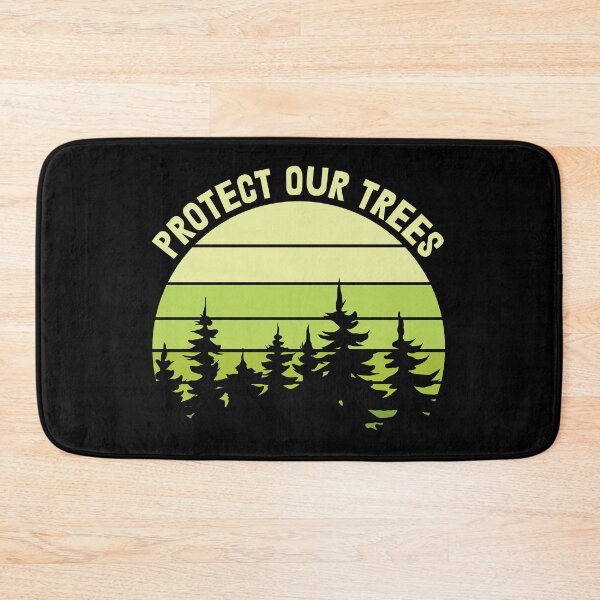Item preview, Protect Our Trees World Forest Day Retro Style Design designed and sold by micreations.