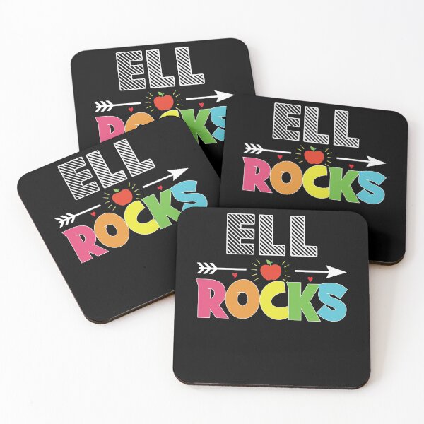 Item preview, Back To School Teacher Students Gift - ELL Rocks designed and sold by abcxyzsma.