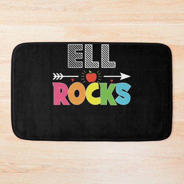 Item preview, Back To School Teacher Students Gift - ELL Rocks designed and sold by abcxyzsma.