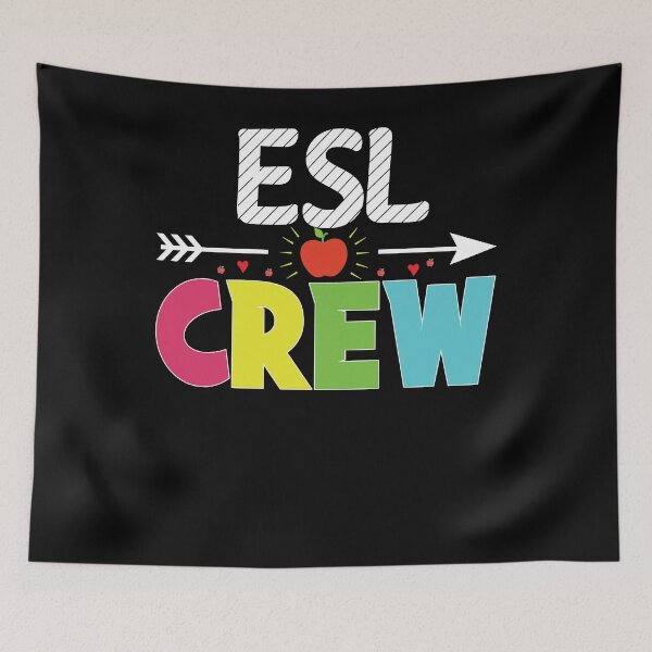 Item preview, Back To School Teacher Students Gift - ESL Crew designed and sold by abcxyzsma.