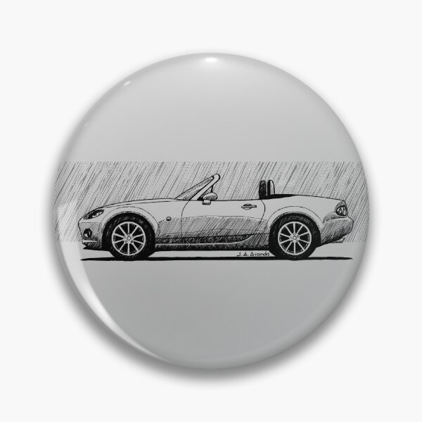 Item preview, My drawing of the Japanese roadster car NC 2.0 designed and sold by designjaag.