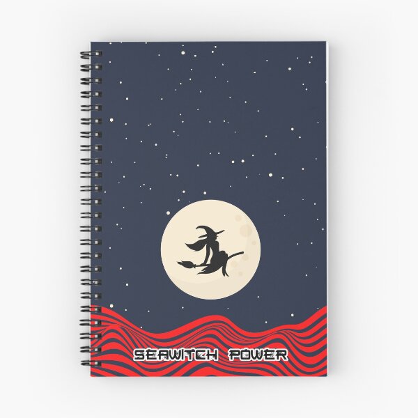 Item preview, Seawitch Power Silhouette Flying Witch Passed Blood Moon Red designed and sold by NoMatterLab.