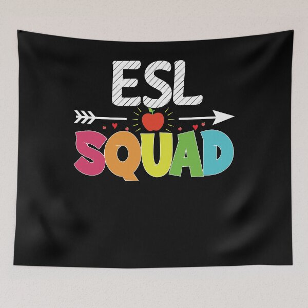 Item preview, Back To School Teacher Students Gift - ESL Squad designed and sold by abcxyzsma.