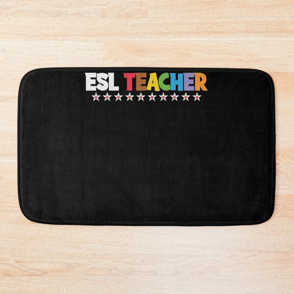 Item preview, Copy of Back To School Teacher Students Gift - ESL Teacher designed and sold by abcxyzsma.