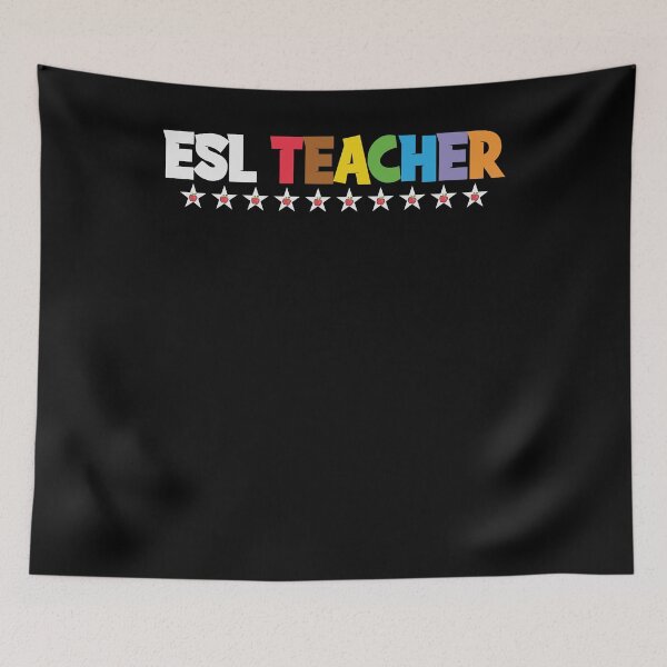Item preview, Copy of Back To School Teacher Students Gift - ESL Teacher designed and sold by abcxyzsma.