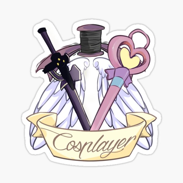 Cosplayer Badge Sticker