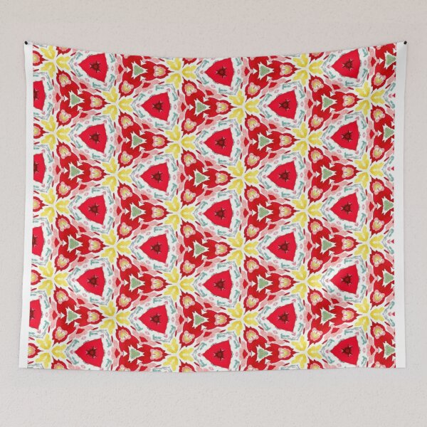 Item preview, tribal red triangle designed and sold by ritusdesigns.