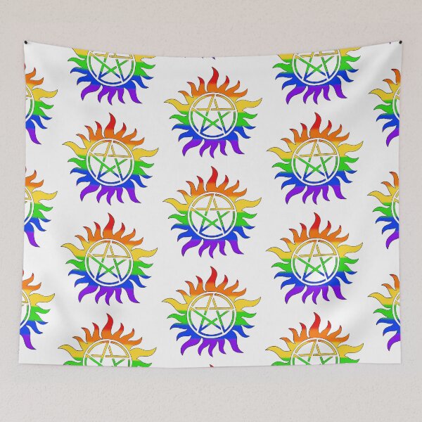 Item preview, Rainbow Anti Possession Symbol  designed and sold by KayWinchester92.