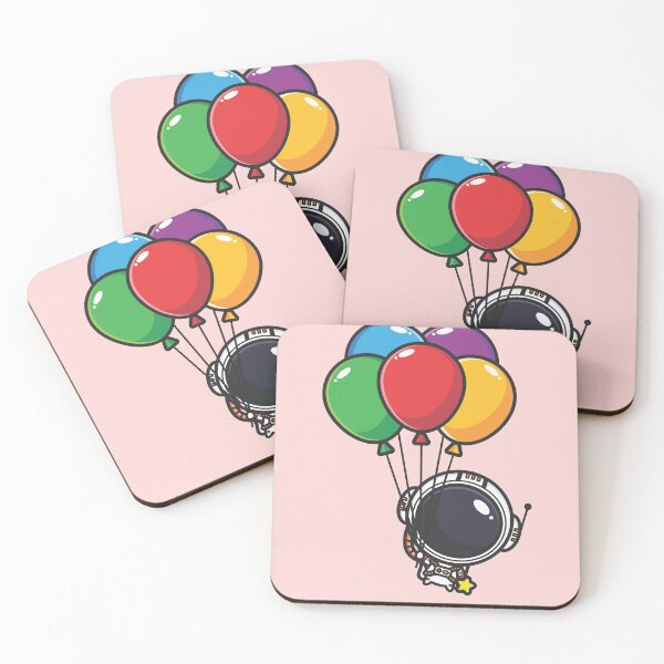 Item preview, Astronaut With Balloons designed and sold by chulitad.