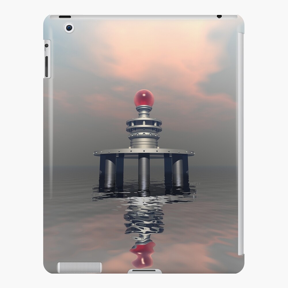 Mysterious Metallic Structure iPad Case & Skin