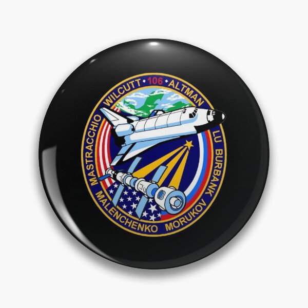 Item preview,  STS-106 Patch Insignia NASA Retro Style Vintage Emblem designed and sold by kawrdesigns.
