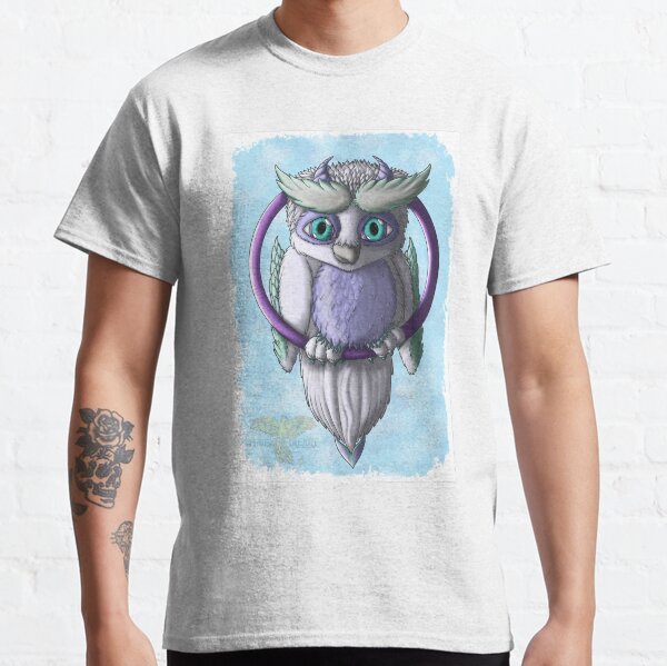 Owlgons: Winter Season (Winter Background) Classic T-Shirt
