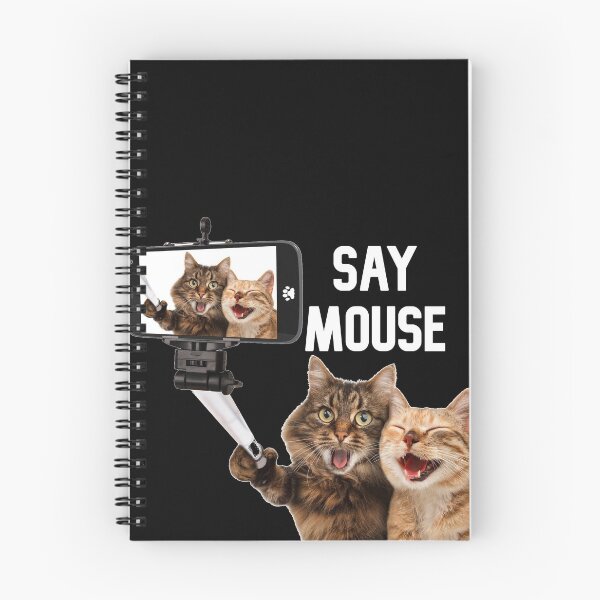 Item preview, Say Mouse Selfie Cats designed and sold by DiensDesign.