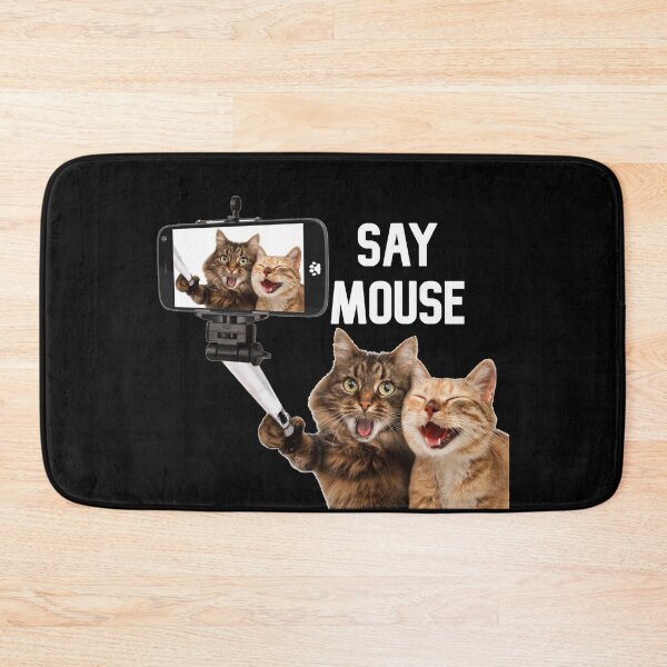 Item preview, Say Mouse Selfie Cats designed and sold by DiensDesign.