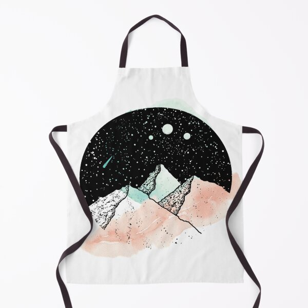 Item preview, Watercolour Space Mountains designed and sold by Kylie Martin.