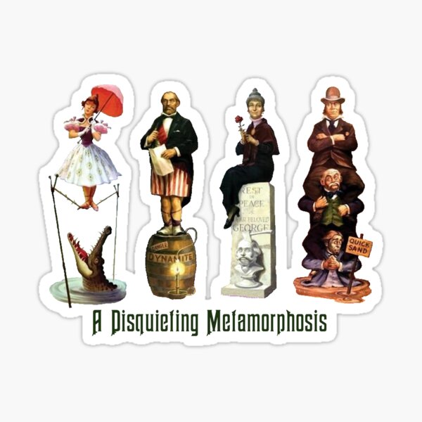A Disquieting Metamorphosis Sticker