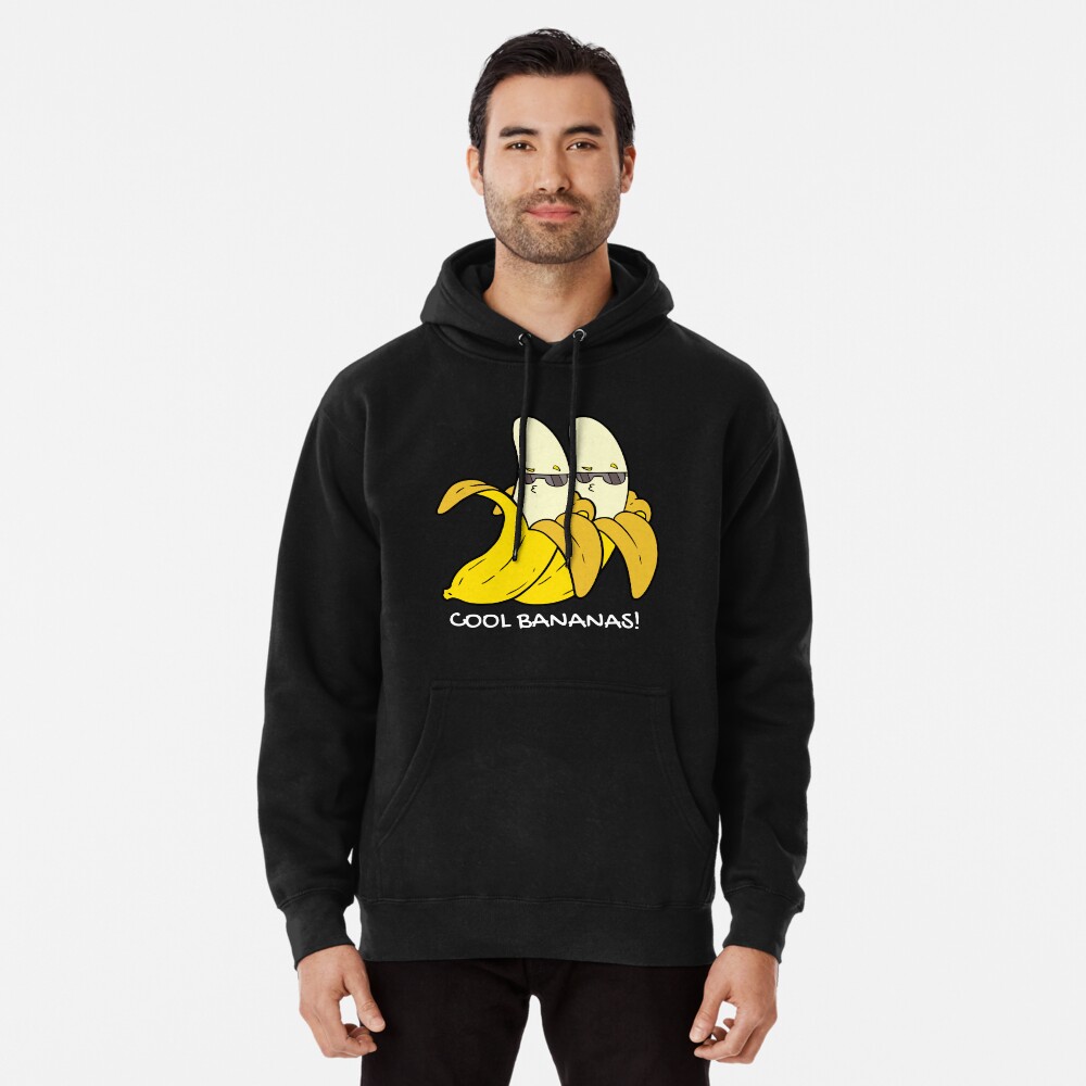 Black bananas yellow sales hoodie