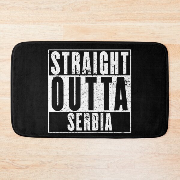 Item preview, Straight Outta Serbia designed and sold by RandomStuffShop.