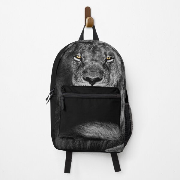 Item preview, Lion king isolated on black , Portrait Wildlife animal designed and sold by MarketVisionAV.