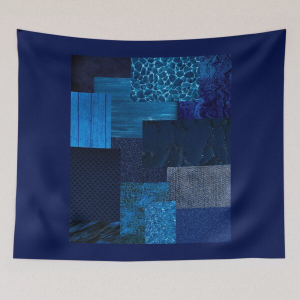 Item preview, Shades of Blue Abstract designed and sold by Latorih10.