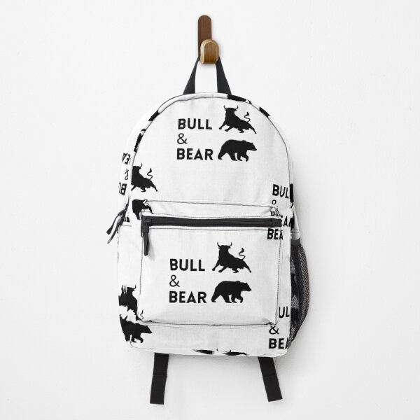 Item preview, THE BULL & BEAR artwork 1 (Black) designed and sold by TraderShirts.