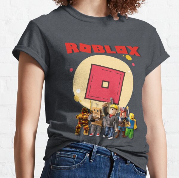 Roblox Characters T Shirts Redbubble - roblox t shirt with dirt