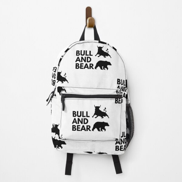 Item preview, THE BULL & BEAR artwork 2 (Black) designed and sold by TraderShirts.