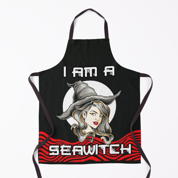 Item preview, I am a Seawitch with Long Wavey Hair - Blood Moon designed and sold by NoMatterLab.