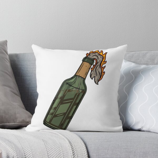 Item preview, Molotov cocktail simple illustration designed and sold by Ilyaslah.