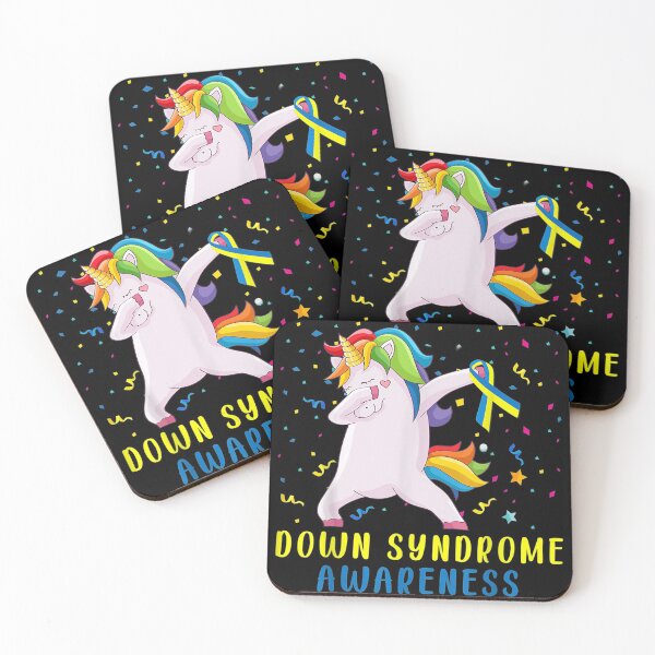 Item preview, Dabbing Unicorn World Down syndrome awareness Day kids men designed and sold by ADAMANDREWSAU.