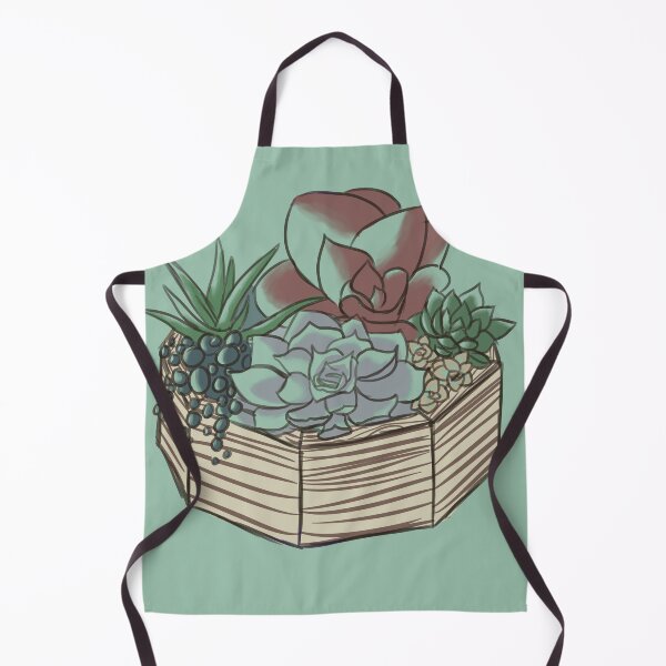 Item preview, Succulents in wooden pot designed and sold by honourablefool.