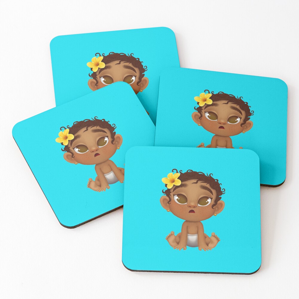 Item preview, Coasters (Set of 4) designed and sold by jadeamory-art.