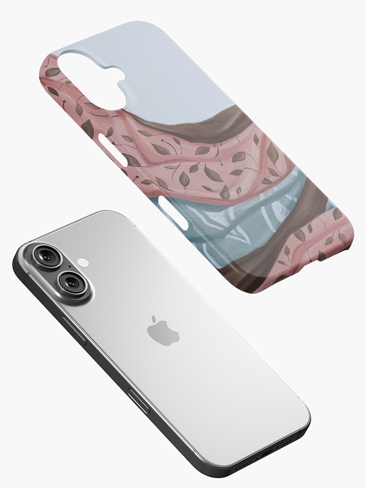 Aperçu 2 sur 4. Coque iPhone avec l'œuvre Tableau de tissus à motifs créée et vendue par mallorybernard.