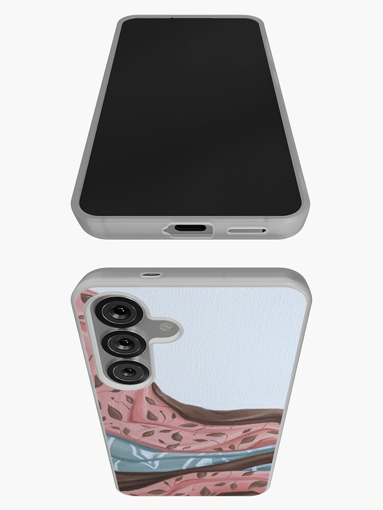 Aperçu 3 sur 4. Coque Samsung Galaxy avec l'œuvre Tableau de tissus à motifs créée et vendue par mallorybernard.