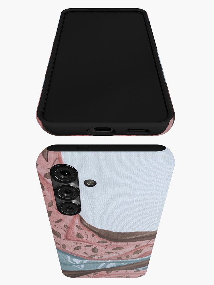 Aperçu 3 sur 4. Coque Samsung Galaxy avec l'œuvre Tableau de tissus à motifs créée et vendue par mallorybernard.