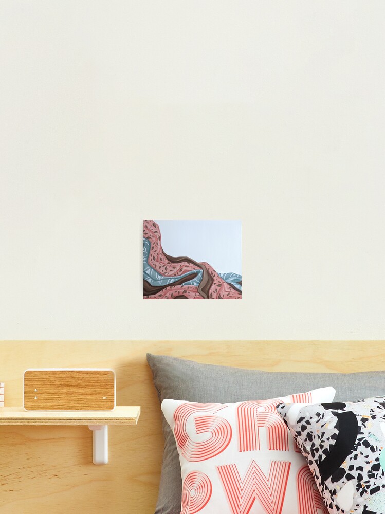 Aperçu 1 sur 3. Impression photo avec l'œuvre Tableau de tissus à motifs créée et vendue par mallorybernard.