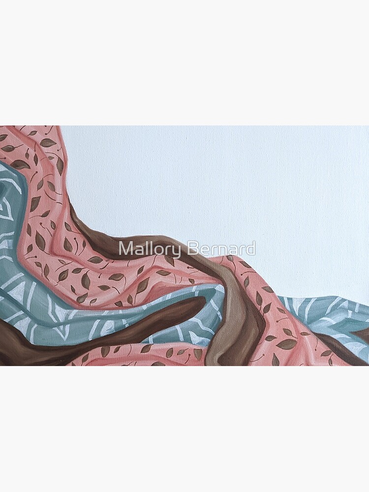 Aperçu 2 sur 2. Skin adhésive d'ordinateur avec l'œuvre Tableau de tissus à motifs créée et vendue par mallorybernard.