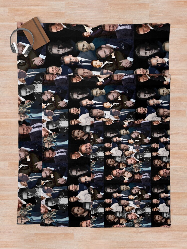 "Tom Hiddleston Sexy Collage " Throw Blanket for Sale by FranChambers