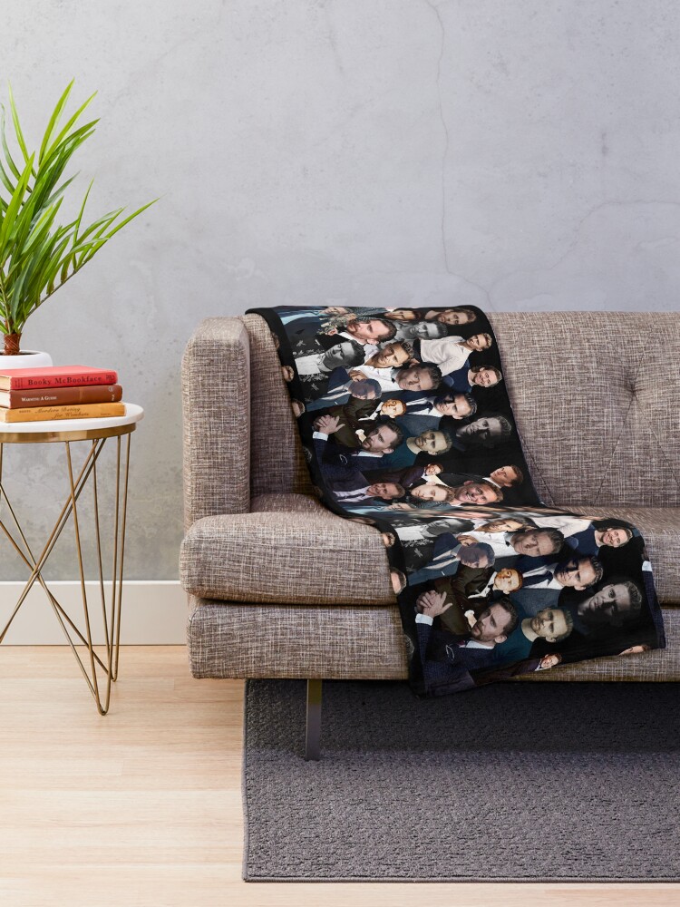 "Tom Hiddleston Sexy Collage " Throw Blanket for Sale by FranChambers