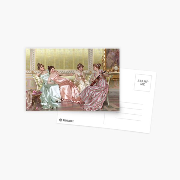 Item preview, The Evening (19th century) - Vittorio Reggianini designed and sold by SALON DES ARTS.