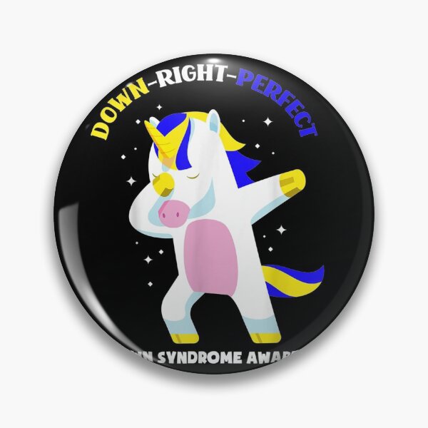 Item preview, Down Right Perfect Unicorn Trisomy21 Down Syndrome Awareness designed and sold by ADAMANDREWSAU.