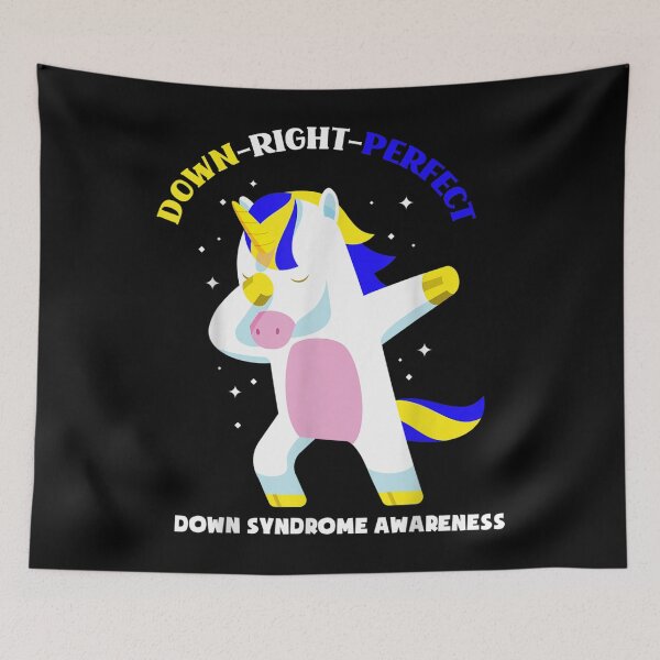 Item preview, Down Right Perfect Unicorn Trisomy21 Down Syndrome Awareness designed and sold by ADAMANDREWSAU.