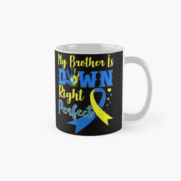 Item preview, Down Syndrome Brother Sibling Gift Down Right Awesome designed and sold by ALISONABBOTTAU.