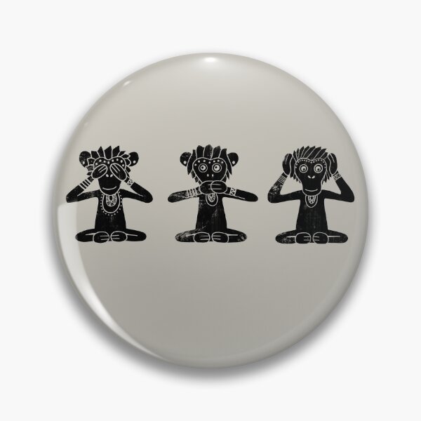 Item preview, Three Wise Monkeys designed and sold by CarolFreire.