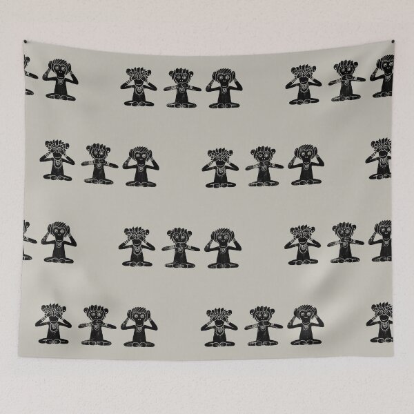 Item preview, Three Wise Monkeys designed and sold by CarolFreire.