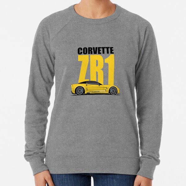 yellow corvette sweatshirt