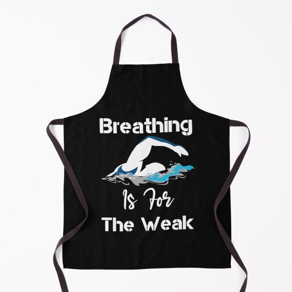 Item preview, Breathing Is For The Weak gift idea for swim mom or swimming daughter designed and sold by LANANIL.