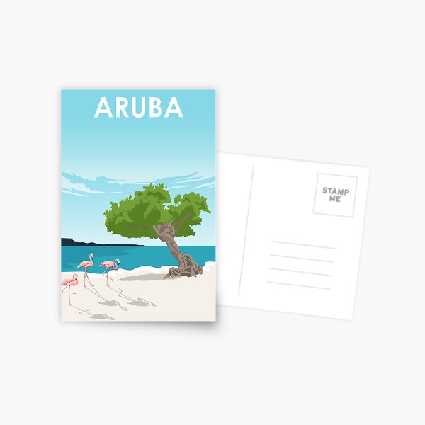 Item preview, Aruba Travel Poster designed and sold by Stadify.