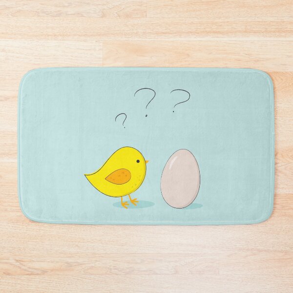 Item preview, The chicken or the egg Question Cute funny cartoon designed and sold by edrawings38.