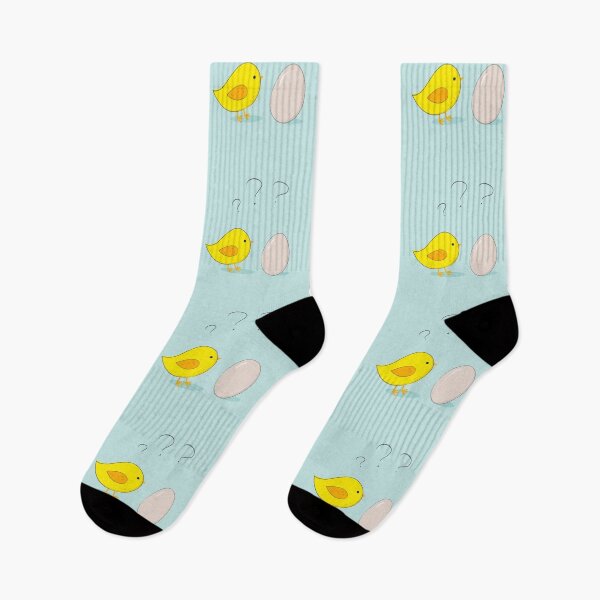 Item preview, The chicken or the egg Question Cute funny cartoon designed and sold by edrawings38.